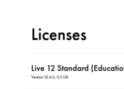 Ableton Live Standard 12 (Education)